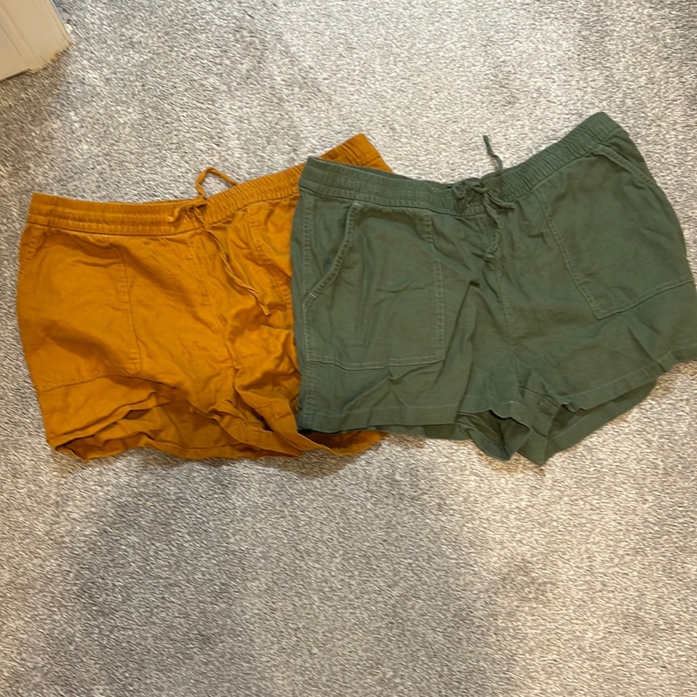 J.Crew linen short bundle